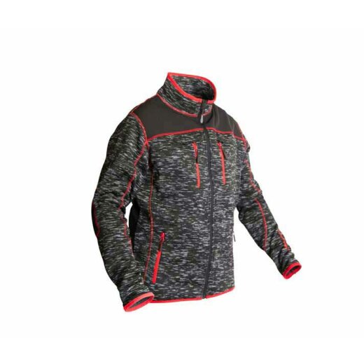 Protos® Herrenstrickjacke Pfanner INUIT  dark-melange XL