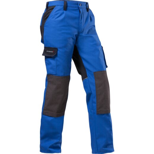 PFANNER Arbeitshose StretchZone® Canvas   Gr. 54 Farbe blau-schwarz