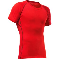 PFANNER Shirt Merino-Shirt kurzarm Gr. XL Farbe Dunkelrot