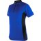 PFANNER Funktionsshirt Zipp-Neck Shirt Kurzarm Gr. M Farbe Blau