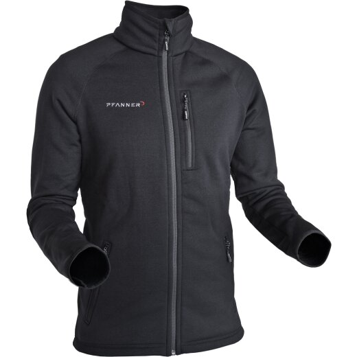 PFANNER Jacke Polartec Jacke Gr. XL Farbe Schwarz