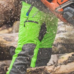 Arbortec Schnittschutzhose Breatheflex Pro Chainsaw Trousers Design A Class 1 - Lime Regular / XL / Design A