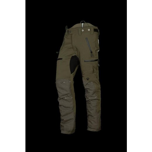 Arbortec Schnittschutzhose Breatheflex Pro Chainsaw Trousers Design A Class 1 - Olive Regular / XL / Design A