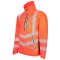 Arbortec Arbeitsjacke Arbortec BreatheDry® Waterproof Smock - Hi-Vis Orange L