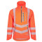 Arbortec Arbeitsjacke Arbortec BreatheDry® Waterproof Smock - Hi-Vis Orange L