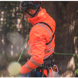 Arbortec Arbeitsjacke Arbortec BreatheDry® Waterproof Smock - Hi-Vis Orange XL