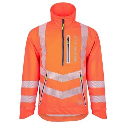 Arbortec Arbeitsjacke Arbortec BreatheDry® Waterproof Smock - Hi-Vis Orange XL