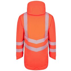 Arbortec Arbeitsjacke Arbortec BreatheDry® Waterproof Smock - Hi-Vis Orange XL
