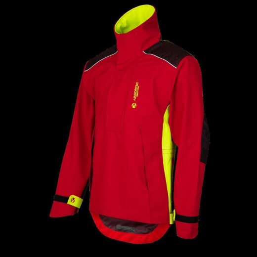 Arbortec Arbeitsjacke Heavy Duty Half Zip Breathedry® Smock - Red Large