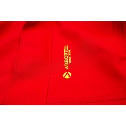 Arbortec Arbeitsjacke Heavy Duty Half Zip Breathedry® Smock - Red Large