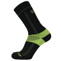 Arbortec Socken Lo Sock Xpert - Black/Lime L - EU: 42-44 UK: 08-10 US: 09-11