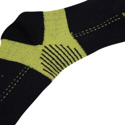 Arbortec Socken Lo Sock Xpert - Black/Lime L - EU: 42-44 UK: 08-10 US: 09-11