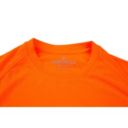 Arbortec Funktions Shirt Performance T-Shirt Short Sleeve - Hi-Vis Orange