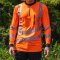 Arbortec Long Sleeve Long Sleeve T-Shirt Hi-Vis Orange Treehog L