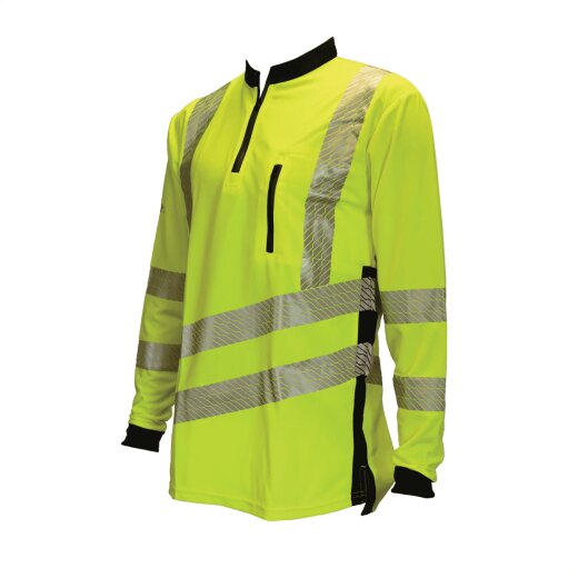 Arbortec Long Sleeve Long Sleeve T-Shirt Hi-Vis Yellow Treehog L