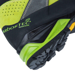 Arbortec Baumkletterschuh Ascent Pro Climbing Boot - Lime EU:43 UK:9 US:10