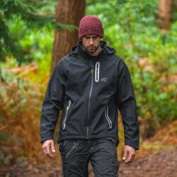 Arbortec Softshelljacke Caiman Breathedry Softshell Black 2XL