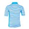 Hyphen BABY UV Shirt - mit Druck blau/weiß/türkis