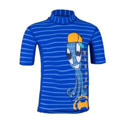 Hyphen BABY UV Shirt - mit Druck blau