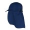 Hyphen SunProtec Cap - blau mit abnehmbarem Nackenschutz