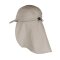 Hyphen SunProtec Cap - beige mit abnehmbarem Nackenschutz