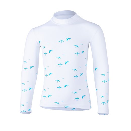 Hyphen KIDS UV Langarmshirt - mit Druck weiß