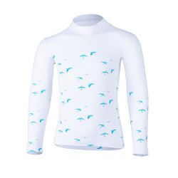 Hyphen KIDS UV Langarmshirt - mit Druck weiß