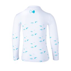 Hyphen KIDS UV Langarmshirt - mit Druck weiß