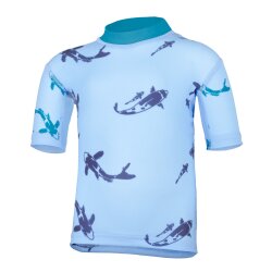 Hyphen BABY UV Shirt - mit Druck blau