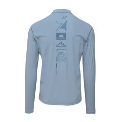 Hyphen MEN UV Langarmshirt - notaki blau