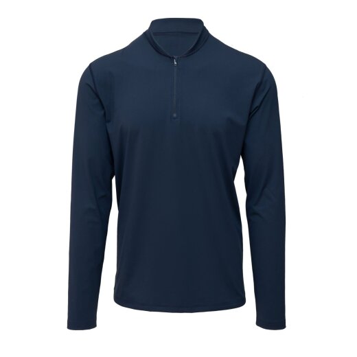 Hyphen MEN UV Langarmshirt - qamea blau