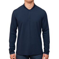 Hyphen MEN UV Langarmshirt - qamea blau