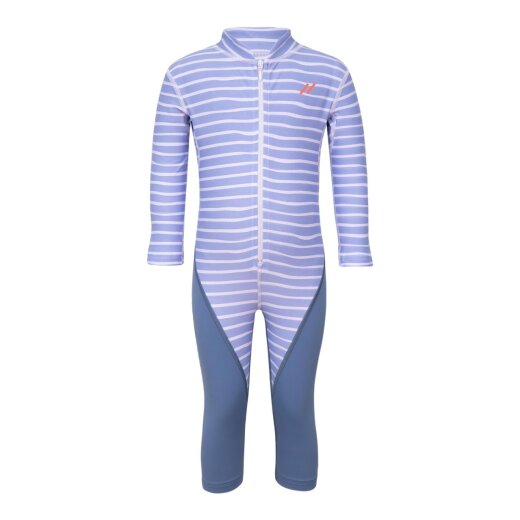 Hyphen BABY UV Anzug - gestreift violett/weiß