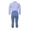 Hyphen BABY UV Anzug - gestreift violett/weiß