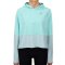 Hyphen WOMEN UV Hoodie - mit Druck türkis