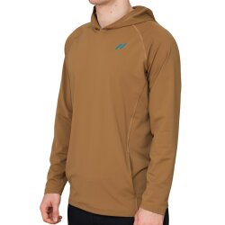 Hyphen MEN UV Hoodie - braun