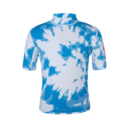 Hyphen BABY UV Shirt - mit Druck blau/weiß