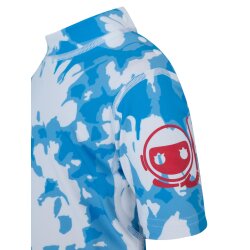 Hyphen BABY UV Shirt - mit Druck blau/weiß