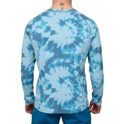 Hyphen MEN UV Langarmshirt - mit Druck blau