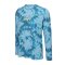 Hyphen MEN UV Langarmshirt - mit Druck blau