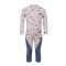 Hyphen BABY UV Anzug - mit Druck blau/rosa