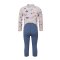 Hyphen BABY UV Anzug - mit Druck blau/rosa