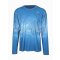 Hyphen MEN UV Langarmshirt - mit Druck blau