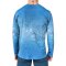 Hyphen MEN UV Langarmshirt - mit Druck blau