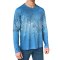 Hyphen MEN UV Langarmshirt - mit Druck blau
