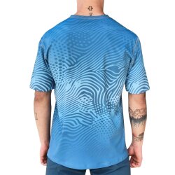 Hyphen MEN UV Shirt - mit Druck blau