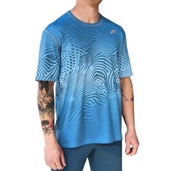 Hyphen MEN UV Shirt - mit Druck blau