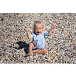 Hyphen KIDS UV Shirt - mit Druck blau Größe 140/146