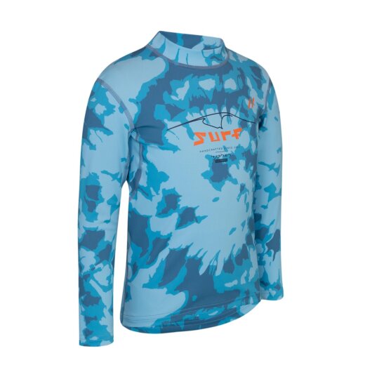 Hyphen KIDS UV Langarmshirt - mit Druck blau/weiß blau Größe 140/146