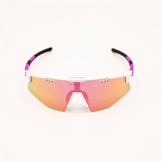 4KAAD Sportbrille Mirador Aerolite 2, white pink pink mirrow Revo